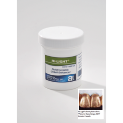 HI-LIGHT GOLD POWDER CERAMIC ENHANCER, 1 OZ.