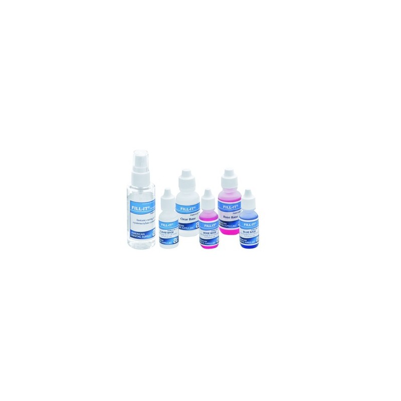 FILL IT BASE CYANOACRYLATE CLEAR, 1 OZ.