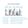 FLEXI-TIPS METAL NON STICK INSTRUMENT KIT, 1 METAL INST. AND 10 TIPS