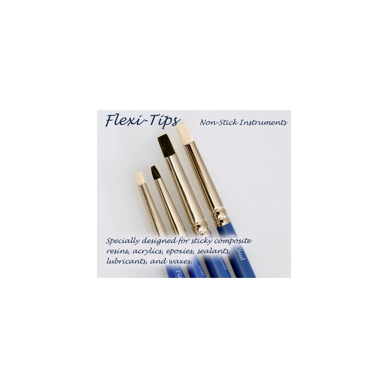 FLEXI-TIPS BLACK #2 NON STICK INSTRUMENTS, 5 PC ASST.