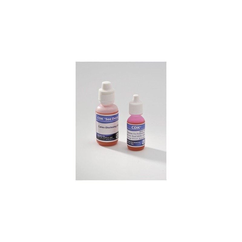 CDK® CARIES INDICATING DISCLOSING GEL, RED, 15 CC