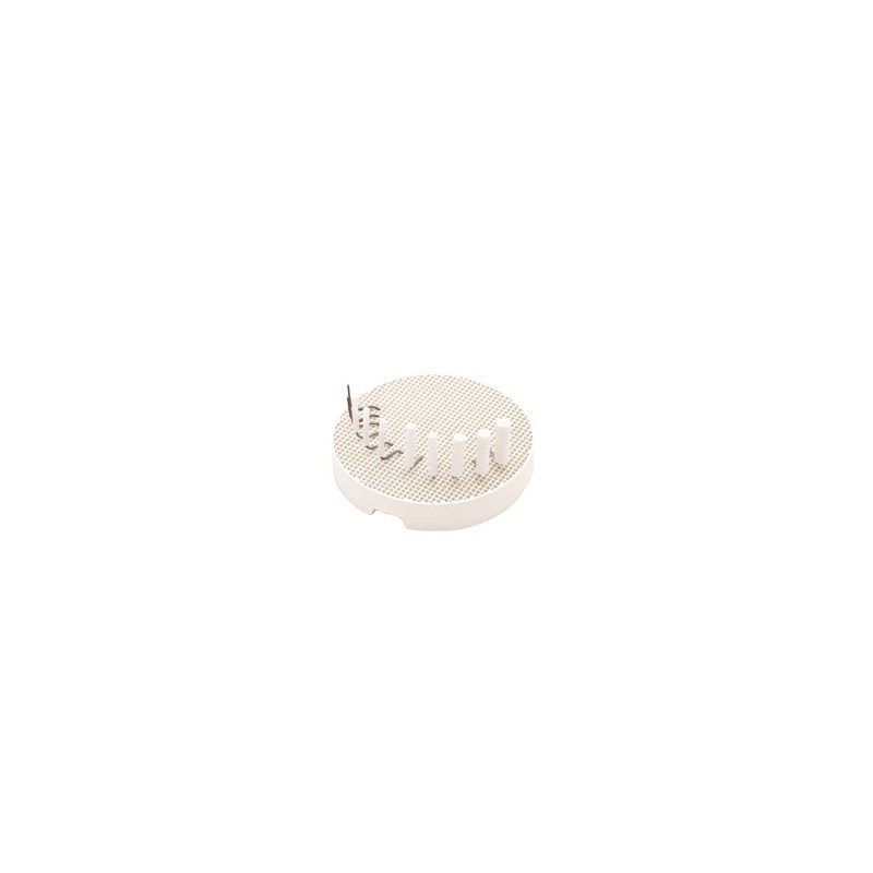 MESH CERAMIC SAGGER TRAY REG KIT (1 ROUND TRAY W/12 ASST PEGS)