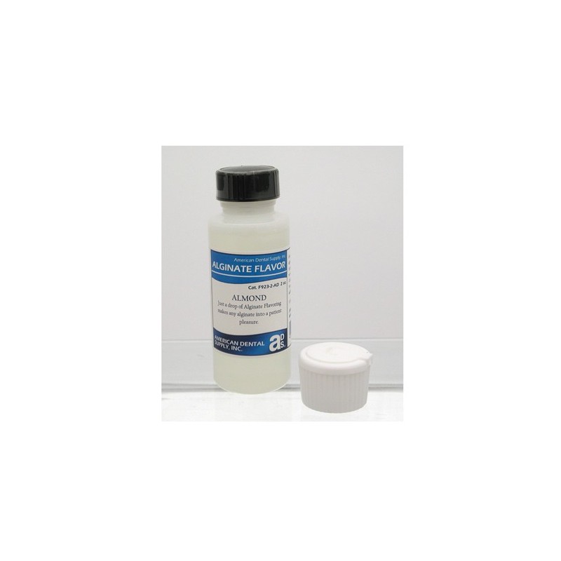 :: AMERICAN DENTAL SUPPLY, INC. - FLAVOR DROPS ALMOND CONCENTRATE, 2 OZ. DROPPER BOTTLE   ::