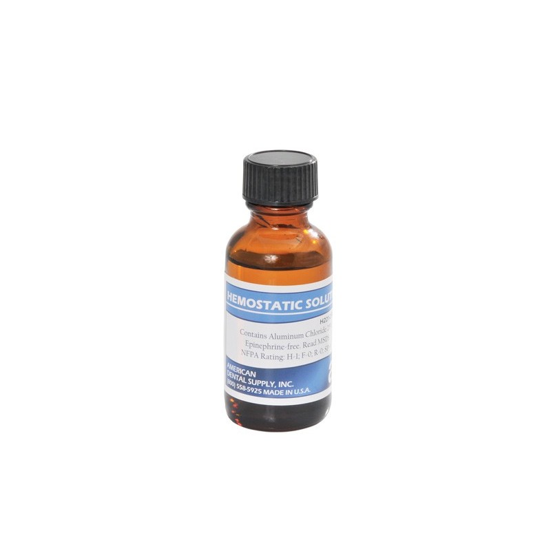 :: AMERICAN DENTAL SUPPLY, INC. -  HEMOSTATIC SOLUTION, 30 CC  ::