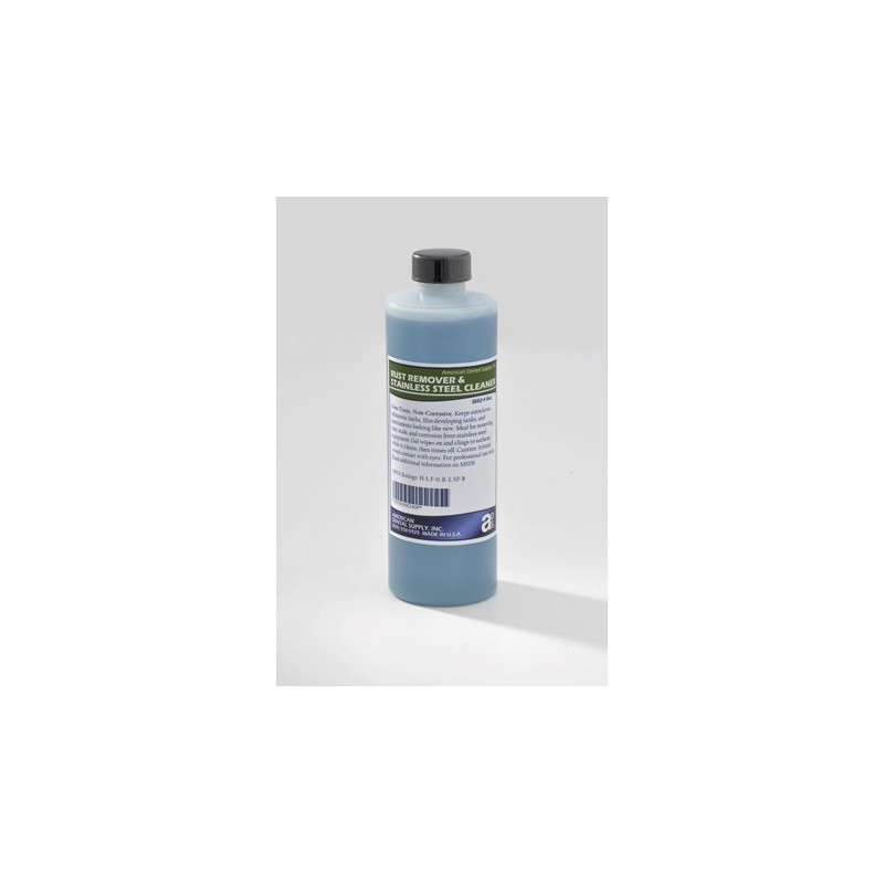 :: AMERICAN DENTAL SUPPLY, INC. -  RUST REMOVER & STAINLESS STEEL CLEANER 8 OZ. (PAINT ON)  ::
