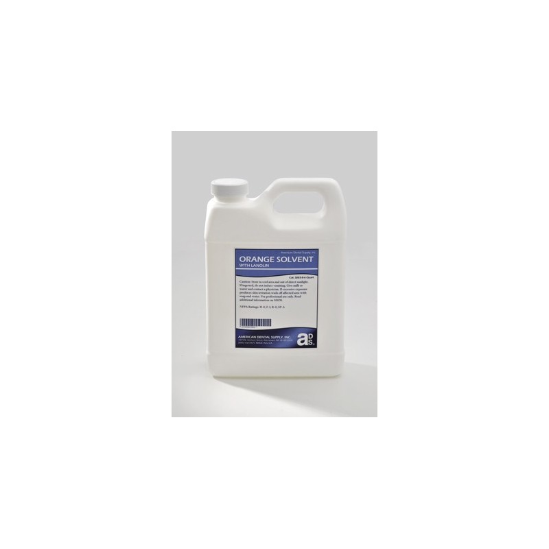 :: AMERICAN DENTAL SUPPLY, INC. - ORANGE SOLVENT WITH LANOLIN, 32 OZ. (QUART)  ::