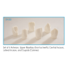 :: AMERICAN DENTAL SUPPLY, INC. -  GIANT ANTERIOR TOOTH DEMONSTRATION MODEL, SET OF 6 TEETH  ::