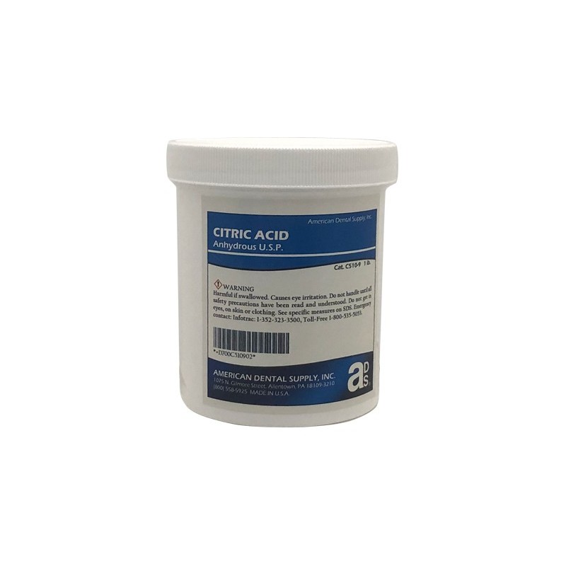 CITRIC ACID, 1 LB. POWDER