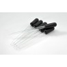 DROPPERS GLASS - 4 1/2”, PKG OF 10 EACH