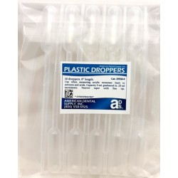 DROPPERS PLASTIC -  6”, GRADUATED, PKG OF 10 EACH