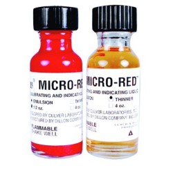 :: AMERICAN DENTAL SUPPLY, INC. - MICRO-RED INDICATING LIQUID KIT (1/2 OZ. EMULSION WITH 1/2 OZ. THINNER) ::