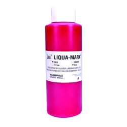 LIQUA-MARK INDICATING LIQUID, RED, 4 OZ.
