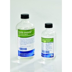 :: AMERICAN DENTAL SUPPLY, INC. -  SURE SHADE PORCELAIN LIQUID, 8 OZ.  ::