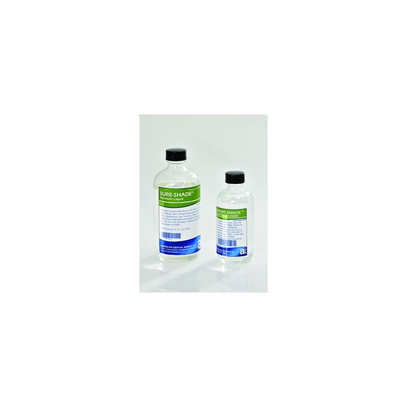 :: AMERICAN DENTAL SUPPLY, INC. - SURE SHADE PORCELAIN LIQUID, 4 OZ.  ::