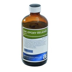 :: AMERICAN DENTAL SUPPLY, INC. -  DIE EPOXY RELEASE AGENT, 8 OZ. BOTTLE  ::
