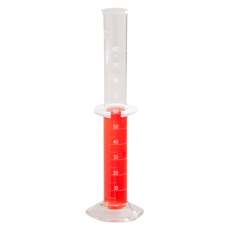 CYLINDER GRADUATED, GLASS, 100 ML