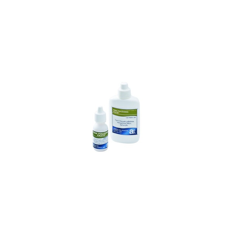 PINK POLISHING PASTE FOR ACRYLIC, 1/2 OZ.