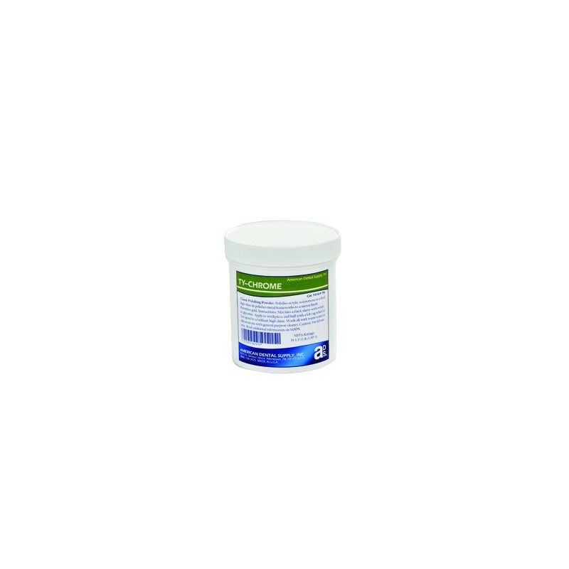 TY-CHROME POWDER, POLISH METAL OR ACRYLIC, 1 LB.