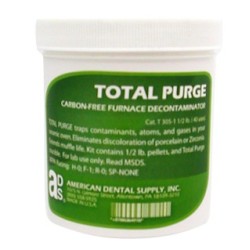 TOTAL PURGE FURNACE CLEANER FOR ZIRCONIA (1/2 LB. PELLET REFILL ONLY)