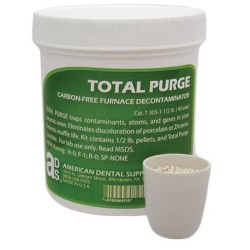 TOTAL PURGE FURNACE CLEANER FOR ZIRCONIA KIT (1/2 LBS PELLETS W/CRUCIBLE)