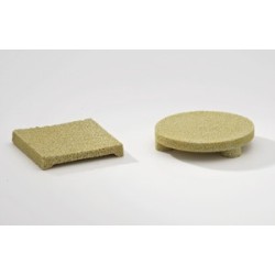 THERMOZ TRAY LINER ROUND KIT, 3"X1/4", PKG OF 12 AND 1 SPONGE TRAY