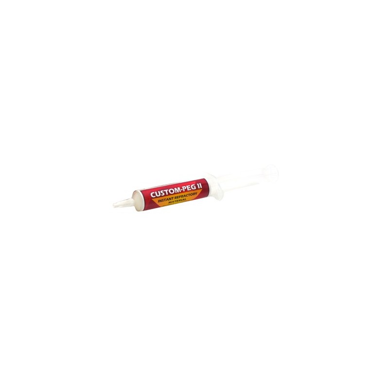 CUSTOM PEG PUTTY REFRACTORY MATERIAL, 1-12 CC SYRINGES
