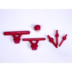 :: AMERICAN DENTAL SUPPLY, INC. -  CREARE® WAX SPRUES, DIRECT, 8 GAUGE, 250 PER BOX  ::