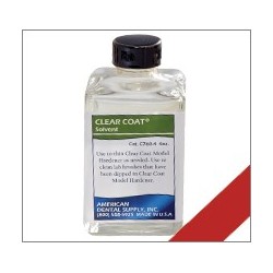 :: AMERICAN DENTAL SUPPLY, INC. - CLEAR COAT® SOLVENT / THINNER, 4 OZ.  ::