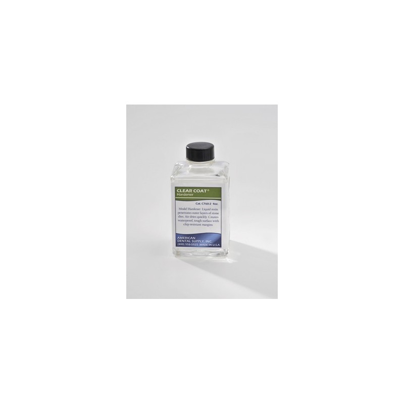 :: AMERICAN DENTAL SUPPLY, INC. - CLEAR COAT® DIE AND MODEL HARDENER, 4 OZ. REFILL   ::