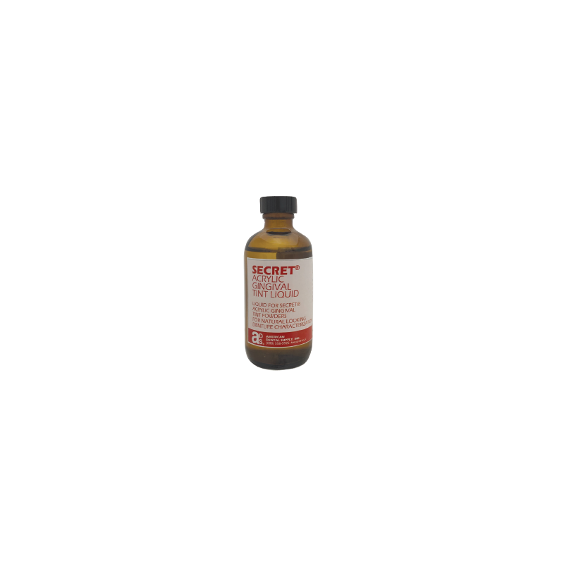:: AMERICAN DENTAL SUPPLY, INC. - SECRET ACRYLIC TINT, LIQUID, 4 OZ. ::