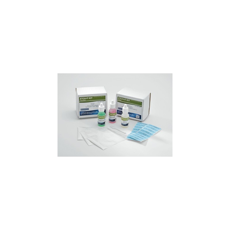 ETCH IT GEL PRESSABLE PORCELAIN KIT (1/2 OZ. ETCH, NEUT, SPATULA, LABELS)