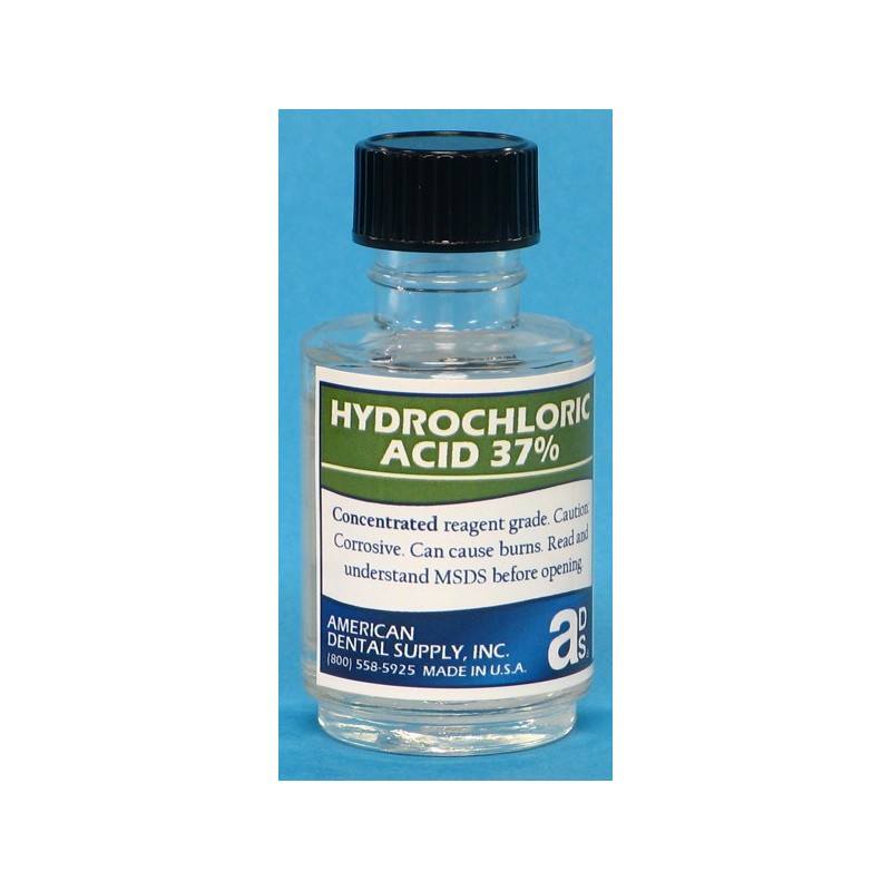 HYDROCHLORIC ACID CONCENTRATE KIT (6-1 oz. bottles only)