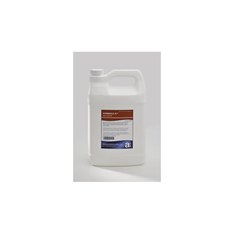 :: AMERICAN DENTAL SUPPLY, INC. -  FORMULA 21® WAX SOLVENT, 128 OZ. (GALLON) ::