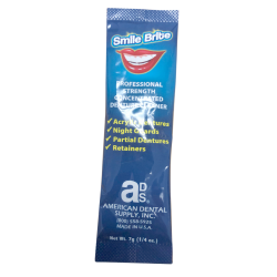 :: AMERICAN DENTAL SUPPLY, INC. - SMILE BRITE® DENTURE CLEANER PACKETS ::