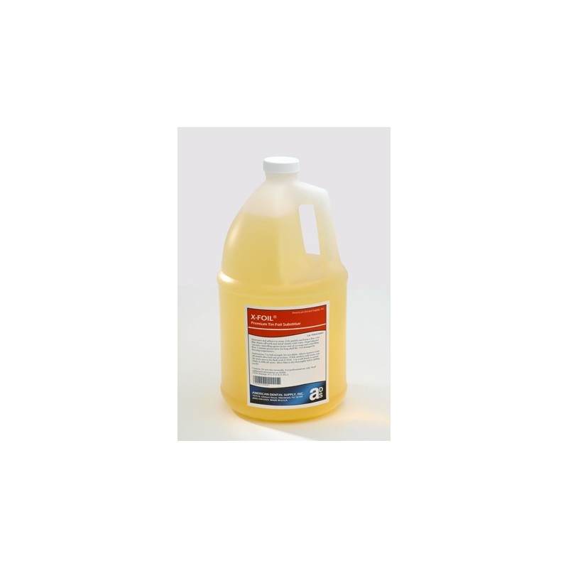 :: AMERICAN DENTAL SUPPLY, INC. - X-FOIL® PREMIUM SEPARATOR, CLEAR, 128 OZ. (GALLON) ::