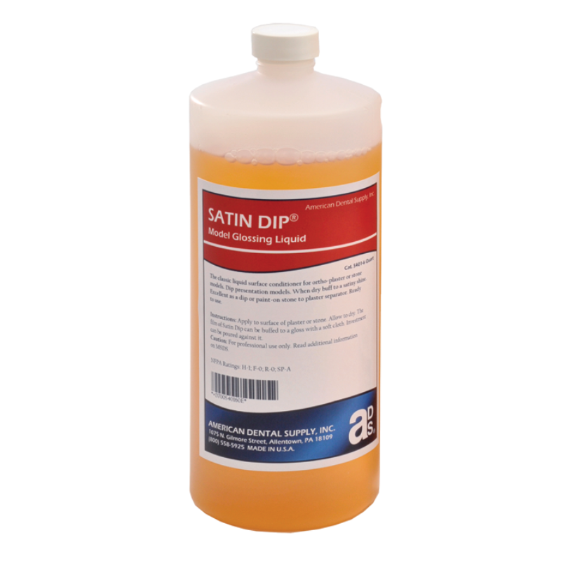 :: AMERICAN DENTAL SUPPLY, INC. -  SATIN DIP® MODEL GLOSS, 32 OZ. (QUART) ::