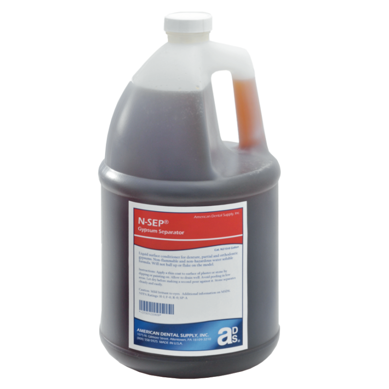 :: AMERICAN DENTAL SUPPLY, INC. -  N-SEP® GYPSUM  PLASTER SEPARATOR, 128 OZ. (GALLON) ::