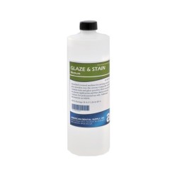 GLAZE & STAIN (GLAZE AND STAIN) MEDIUM, 16 OZ. (PINT)