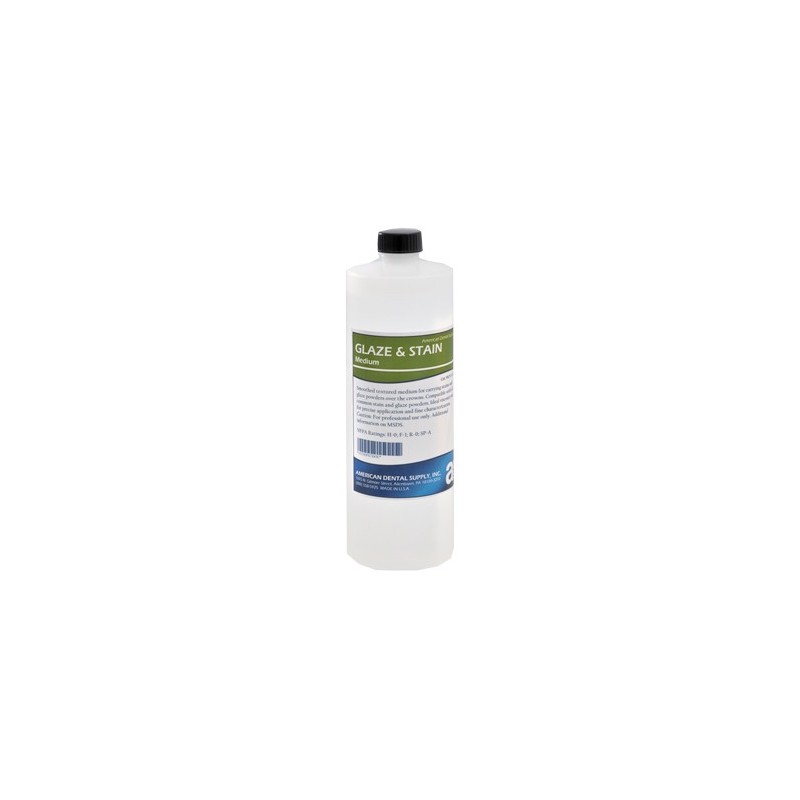 GLAZE & STAIN (GLAZE AND STAIN) MEDIUM, 16 OZ. (PINT)