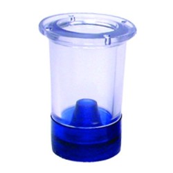 :: AMERICAN DENTAL SUPPLY, INC. -  CREARE® CASTING RING & BASE SET, BLUE, 1-1/4”, 60 GM ::