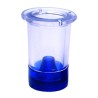 :: AMERICAN DENTAL SUPPLY, INC. -  CREARE® CASTING RING & BASE SET, BLUE, 1-1/4”, 60 GM ::