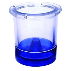 :: AMERICAN DENTAL SUPPLY, INC. - CREARE® CASTING RING & BASE SET, BLUE, 2”, 180 GM ::