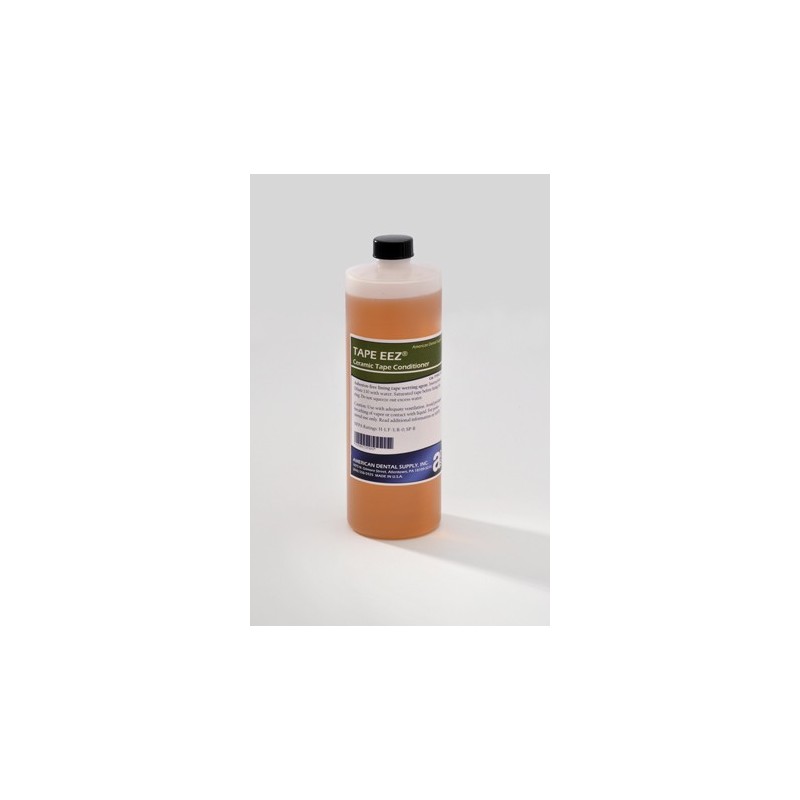 :: AMERICAN DENTAL SUPPLY, INC. -  TAPE EEZ® LIQUID (USE TO MOISTEN LINING TAPE), 32 OZ. (QUART)  ::