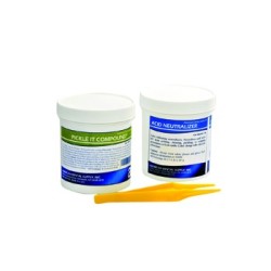 :: AMERICAN DENTAL SUPPLY, INC. -  PICKLE IT® COMPOUND KIT (1 LB. POWDER, 1-PR GLOVES, NEUTR,  1 PR GLASSES)  ::