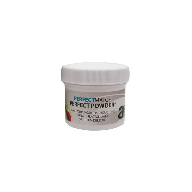:: AMERICAN DENTAL SUPPLY, INC. -  PERFECT POWDER® - SILICATE REACTION LAYER INHIBITOR, 50 GM  ::