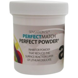 :: AMERICAN DENTAL SUPPLY, INC. - PERFECT POWDER - SILICATE REACTION LAYER INHIBITOR, 100 GM   ::