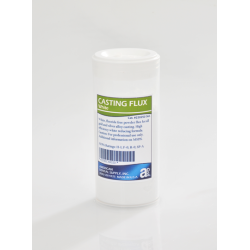 :: AMERICAN DENTAL SUPPLY, INC. - FLUX CASTING w/ FLUORIDE, WHITE POWDER, 4 OZ.   ::