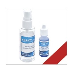 FILL IT KIT CYANOACRYLATE, BLUE, (1/2 OZ. BASE, 2 OZ. ACT.)