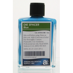 DIE SPACER STANDARD, BLUE, 1 OZ. REFILL