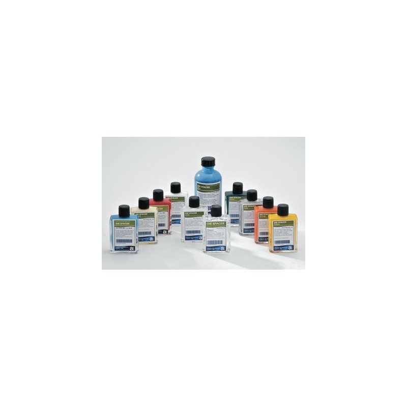 DIE SPACER STANDARD, YELLOW 1 OZ.